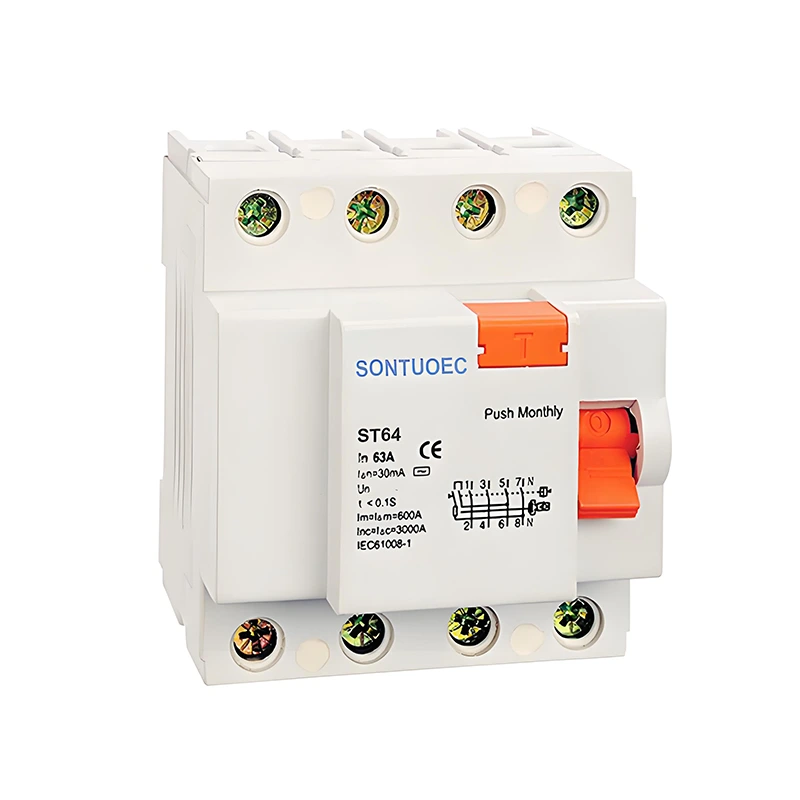 4P 63A /30mA Breaker Cuarda Reatha