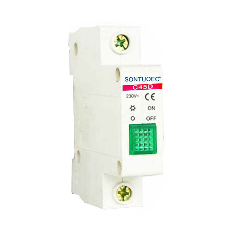 Táscaire Solais Mhodúlach Din Rail faoi stiúir